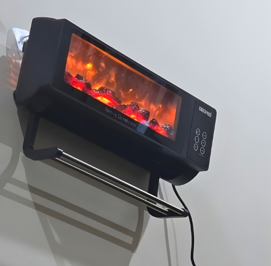 GEEPAS WALL MOUNTED FIREPLACE HEATER GRH28514P