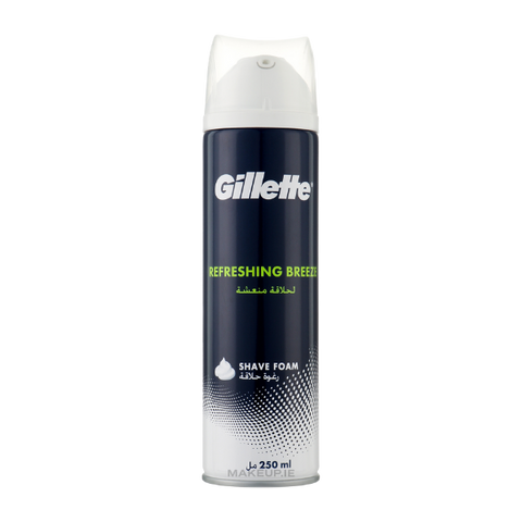 GILLETTE REFRESHING BREEZE SHAVING FOAM 250ML