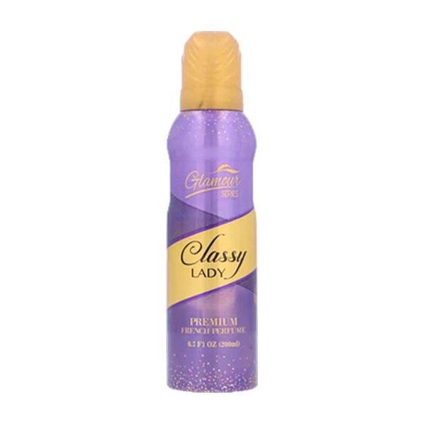 GLAMOUR CLASSY LADY BODY SPRAY 200ML