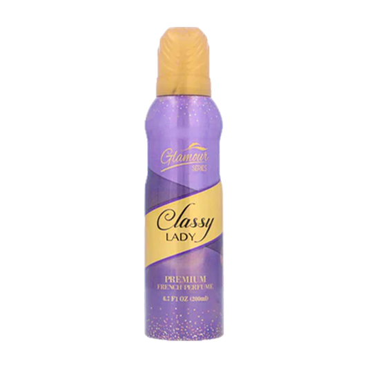 GLAMOUR CLASSY LADY BODY SPRAY 200ML