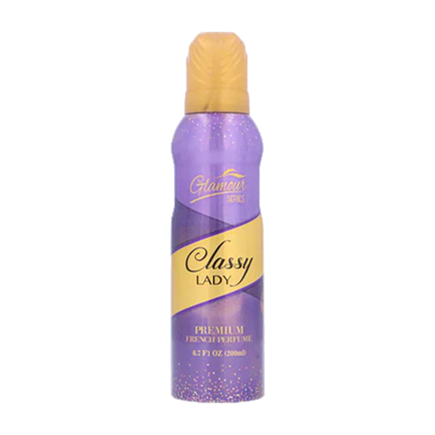 GLAMOUR CLASSY LADY BODY SPRAY 200ML