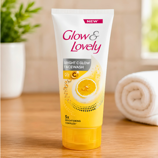 GLOW&LOVELY BRIGHT GLOW FACE WASH 80GM