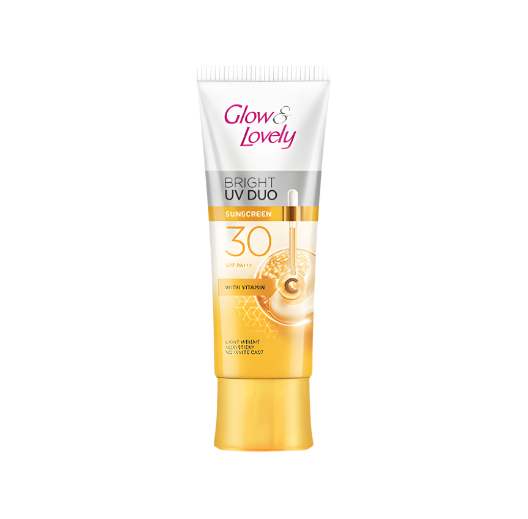 GLOW&LOVELY BRIGHT UV DUO SUNSCREEN SPF30 PA 25G