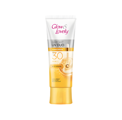 GLOW&LOVELY BRIGHT UV DUO SUNSCREEN SPF30 PA 25G