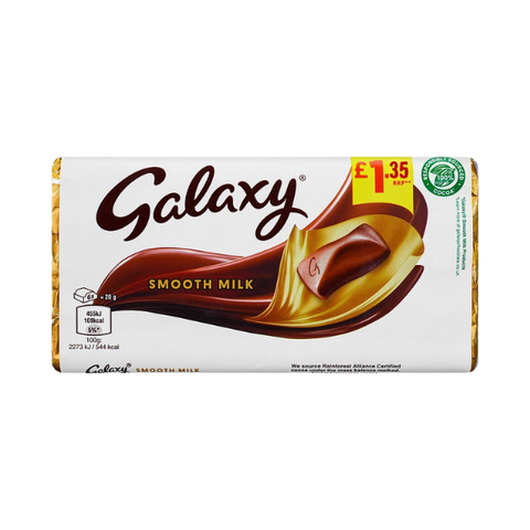 Galaxy Smooth Milk Chocolate 100g