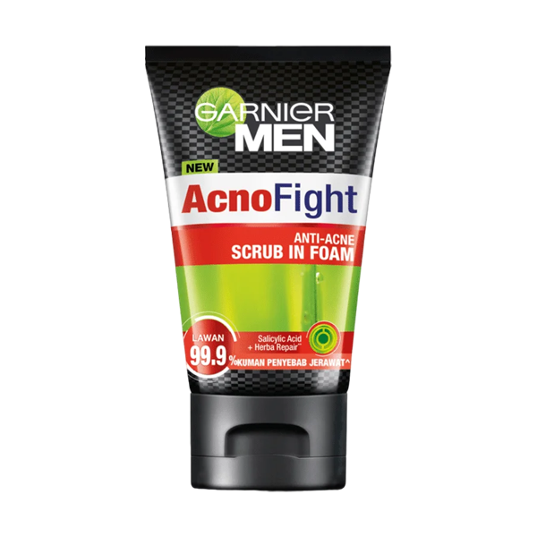 Garnier Men Acno Fight Scrub In Foam 100ml