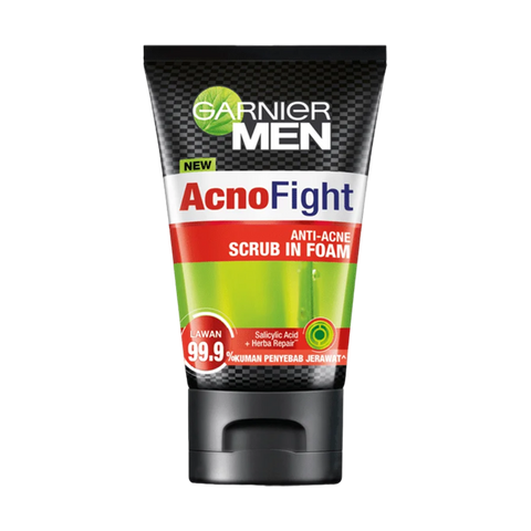 Garnier Men Acno Fight Scrub In Foam 100ml