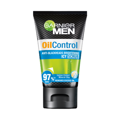 Garnier Men Oil Control Icy Scrub 100ml