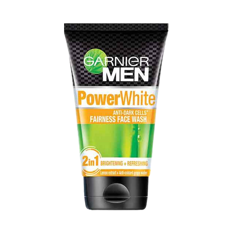 Garnier Men Power White Fairness Face Wash 100ml