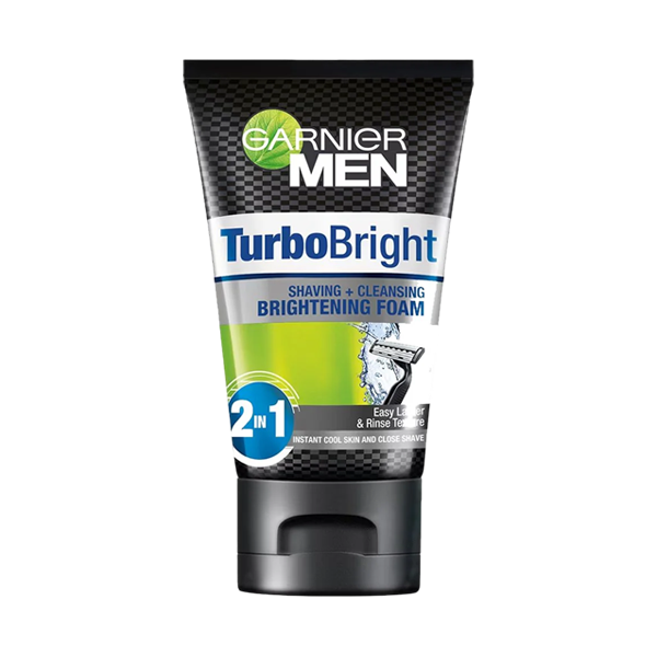 Garnier Men Turbo Bright Brightening Foam 100ml