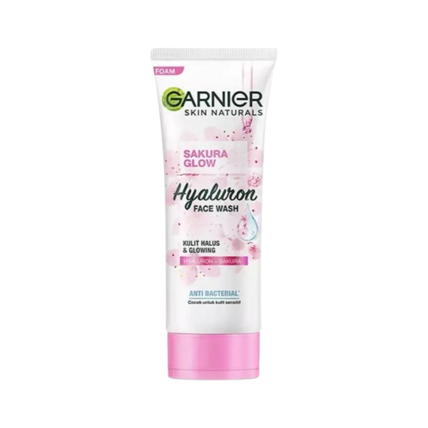 Garnier Sakura Glow Hyaluron Face Wash 100ml