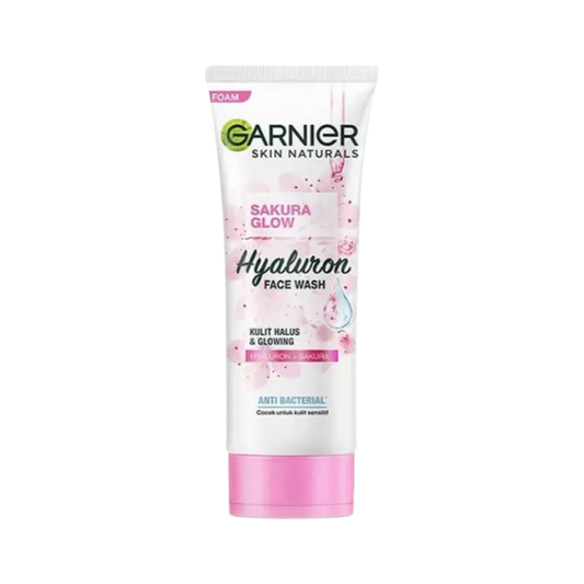 Garnier Sakura Glow Hyaluron Face Wash 100ml