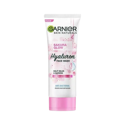 Garnier Sakura Glow Hyaluron Face Wash 100ml