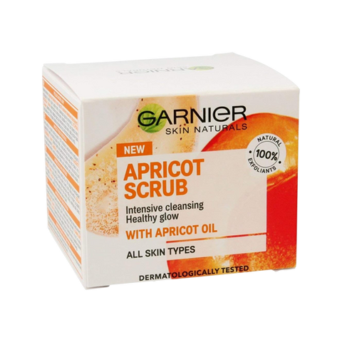 Garnier Skin Naturals Apricot Face Scrub 50ml