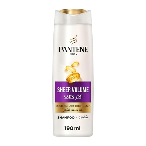 Pantene Sheer Volume Shampoo – 190ml