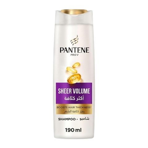 Pantene Sheer Volume Shampoo – 190ml