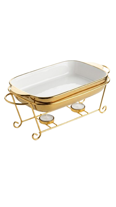 ELEGANT SERVING DISH (STAND ) 10231