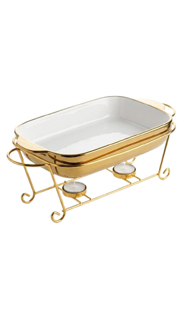 ELEGANT SERVING DISH (STAND ) 10231