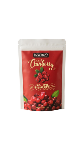 Dewdrop Dried Cranberries – 150g