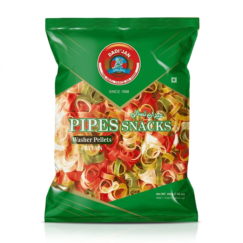 Dadi Jan Pipes Snacks Washer Pellets 200g