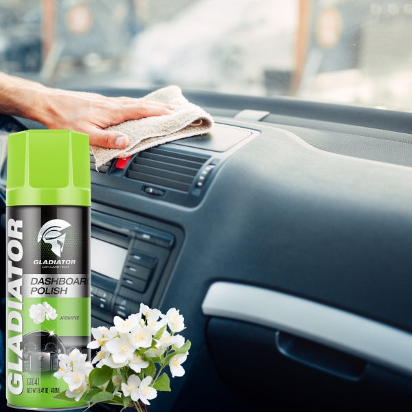 Gladiator Car Dashboard Polish Spray 450ml Jasmine GT04J