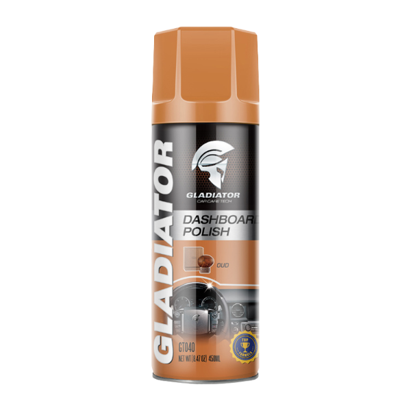 Gladiator Car Dashboard Polish Spray 450ml Oud GT040