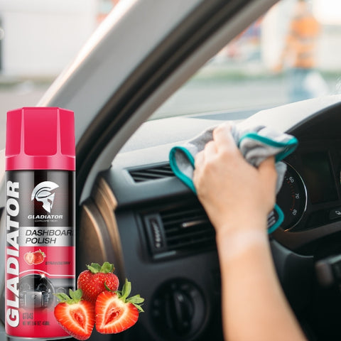 Gladiator Car Dashboard Polish Spray 450ml Strawberry GT04S