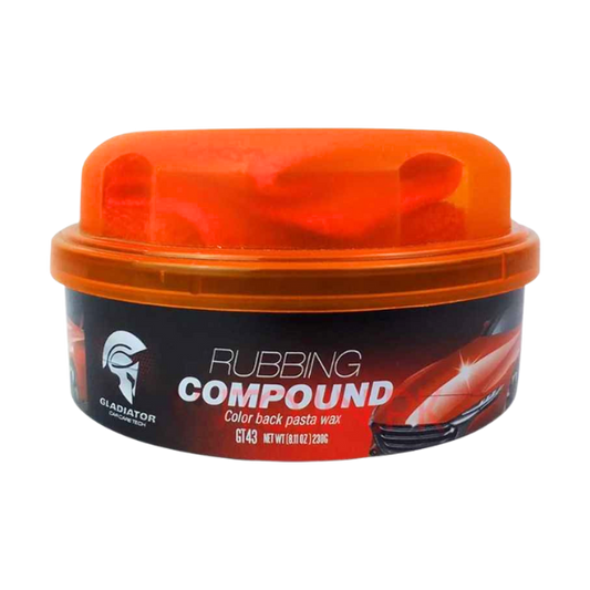Gladiator Car Rubbing Compound Paste Wax 230g GT43