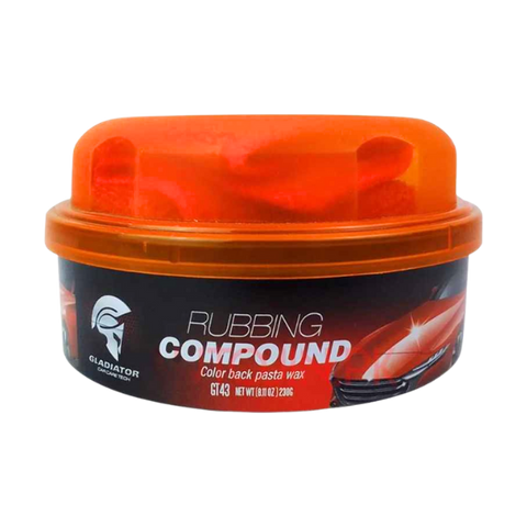 Gladiator Car Rubbing Compound Paste Wax 230g GT43