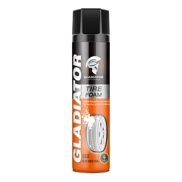 Gladiator Car Tire Cleaner Foam Spray 650ml GT03S
