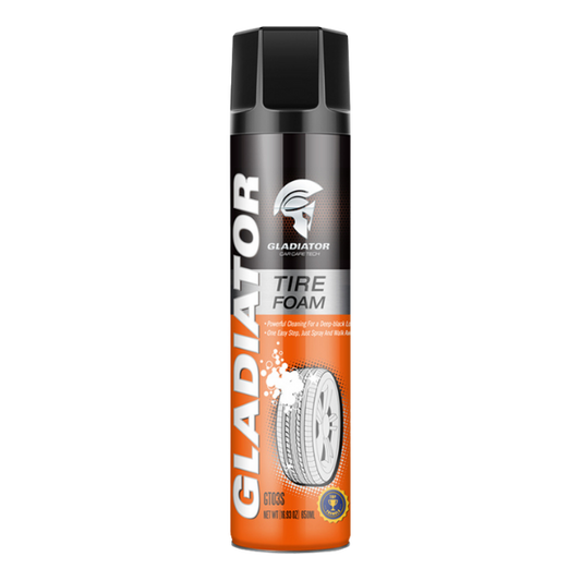 Gladiator Car Tire Cleaner Foam Spray 650ml GT03S