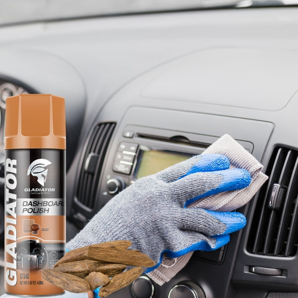 Gladiator Car Dashboard Polish Spray 450ml Oud GT040