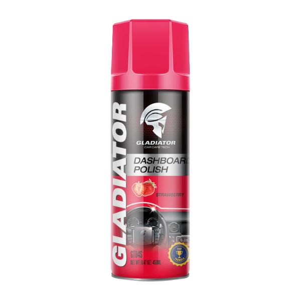 Gladiator Car Dashboard Polish Spray 450ml Strawberry GT04S