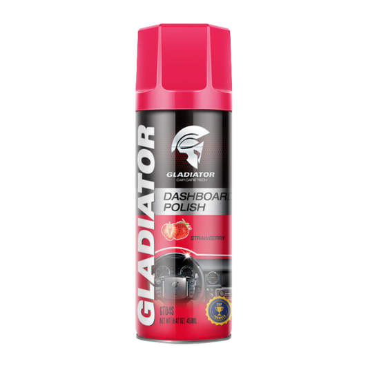 Gladiator Car Dashboard Polish Spray 450ml Strawberry GT04S