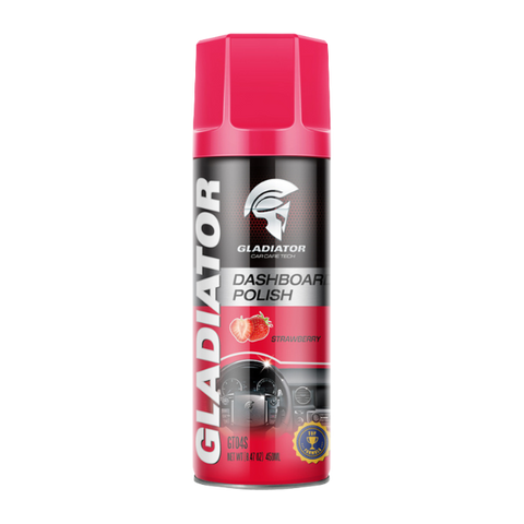 Gladiator Car Dashboard Polish Spray 450ml Strawberry GT04S