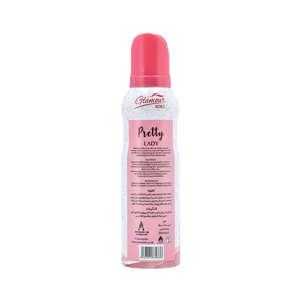 Glamour Pretty Lady Body Spray 200ml