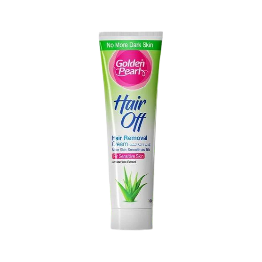 Golden Pearl Hair Off Hair Removal Cream Aloe Vera 100g