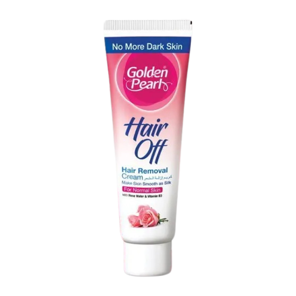 Golden Pearl Hair Off Hair Removal Cream Rose 100g
