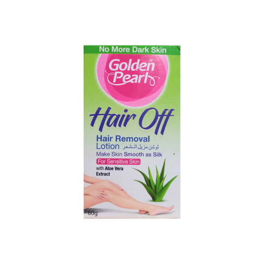 Golden Pearl Hair Removal Lotion Aloe Vera Extract 80g