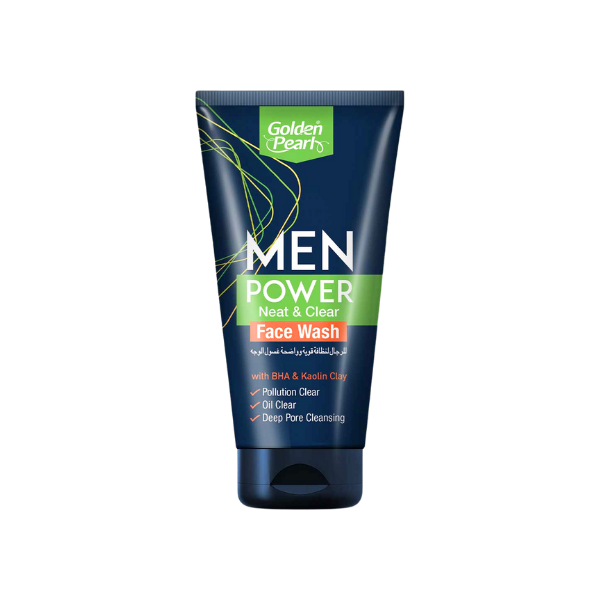 Golden Pearl Men Power Neat & Clear Face Wash 75ml