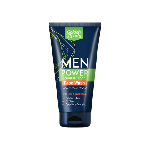 Golden Pearl Men Power Neat & Clear Face Wash 75ml