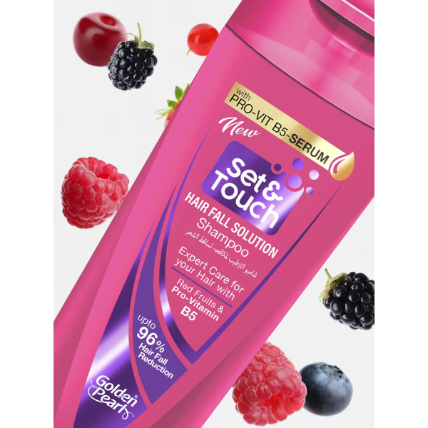 Golden Pearl Set And Touch Hair Fall Solution Shampoo 360ml