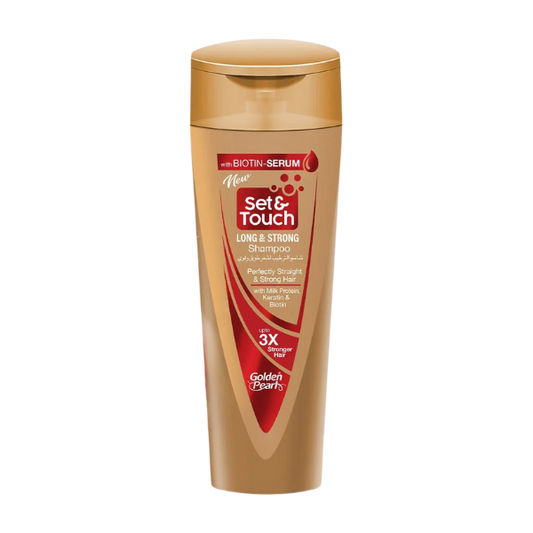 Golden Pearl Set And Touch Long And Strong Hair Shampoo 360ml