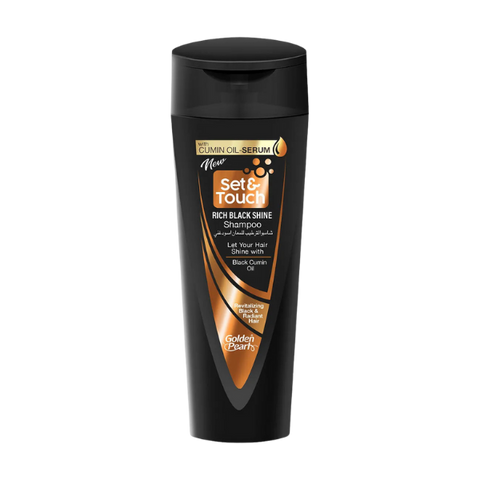 Golden Pearl Set And Touch Rich Black Shine Shampoo 360ml