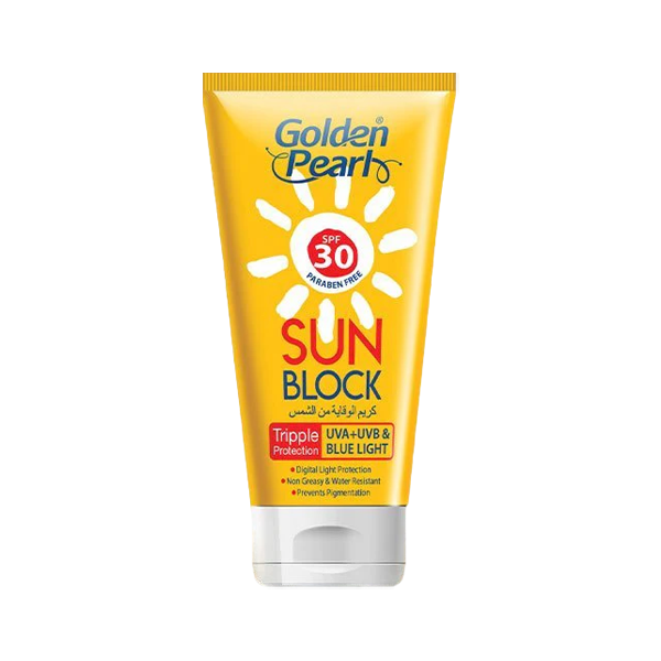 Golden Pearl Sun Block Triple Protection Spf 30 120ml