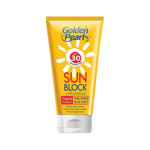 Golden Pearl Sun Block Triple Protection Spf 30 120ml