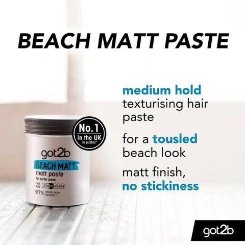 Got2b Beach Matt Paste Chill Hold 100ml