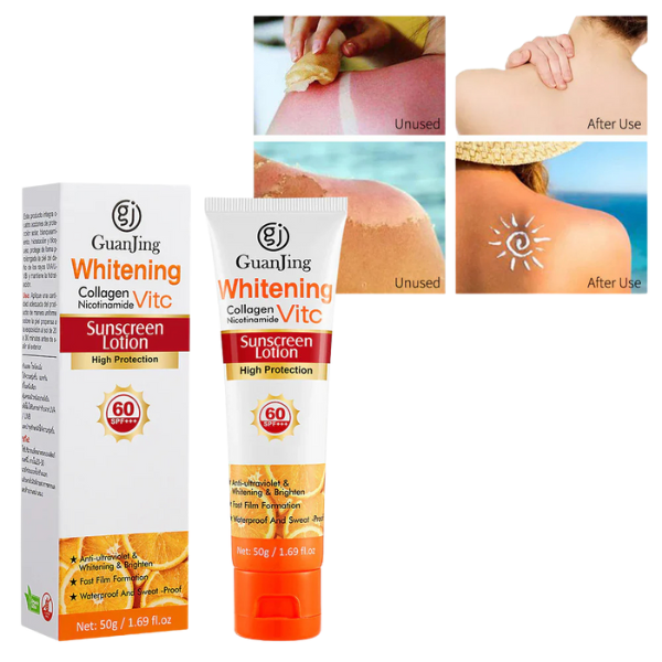 Guanjing Whitening Sunscreen Lotion SPF60+++ 50g