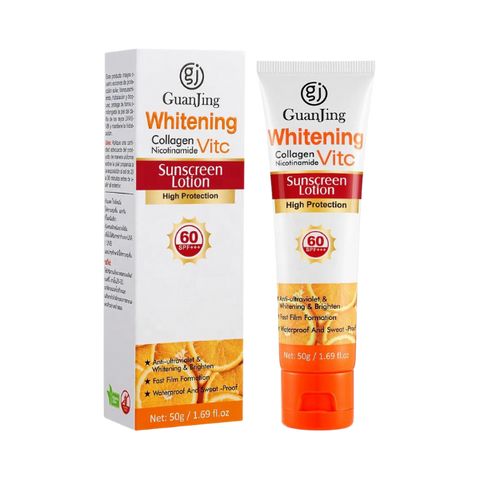 Guanjing Whitening Sunscreen Lotion SPF60+++ 50g