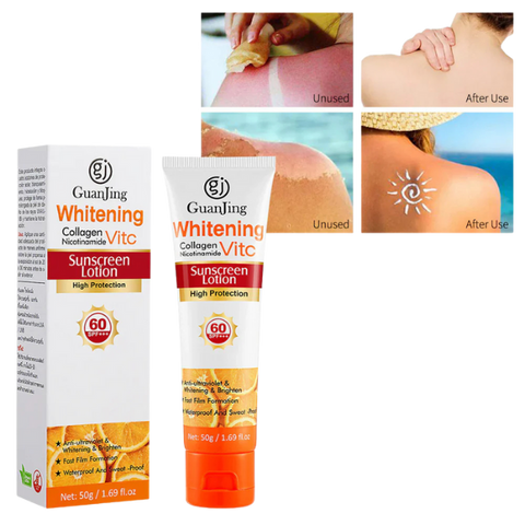 Guanjing Whitening Sunscreen Lotion SPF60+++ 50g